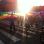 "Gay-Parade" im Stadtzentrum