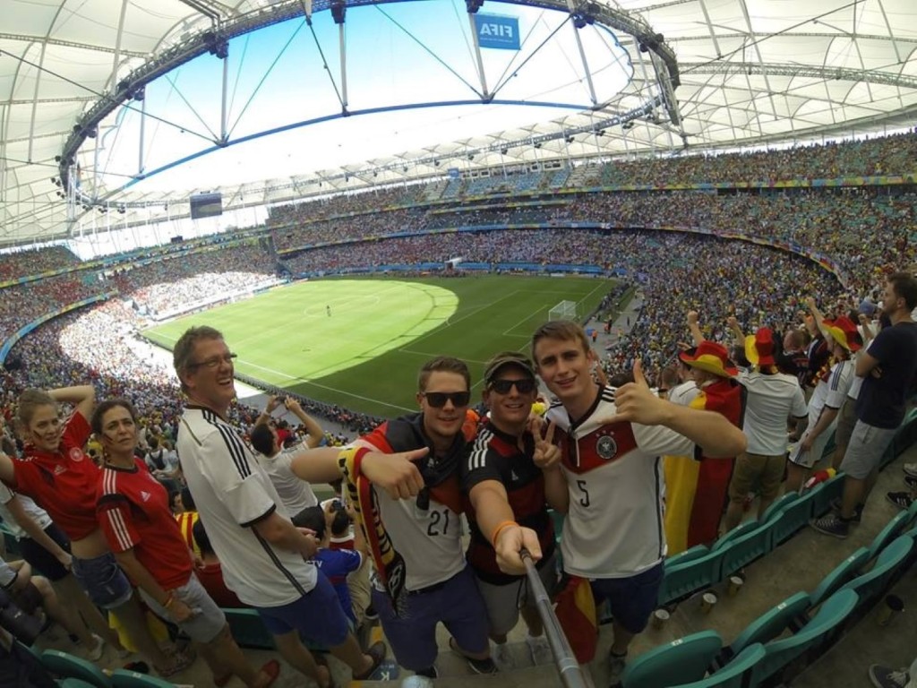 WM-Spiel Deutschland-Portugal